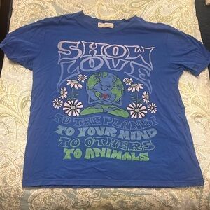 Project social x urban outfitters tea shirt size small/medium